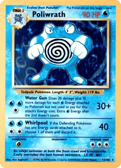 Shadowless Pokémon Cards — Poliwrath