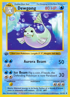 Dewgong Base #25