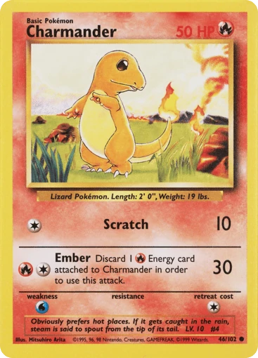 Charmander — Base #46