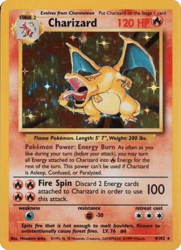 Charizard — Base #4