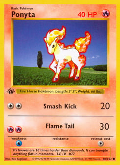 Ponyta Base #60
