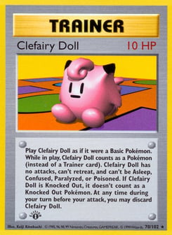 Clefairy Doll Base #70