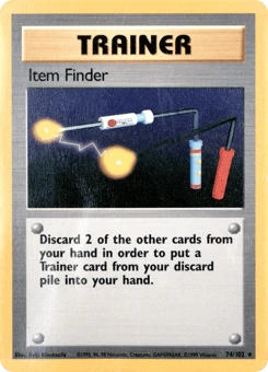 Shadowless Pokémon Cards — Item Finder