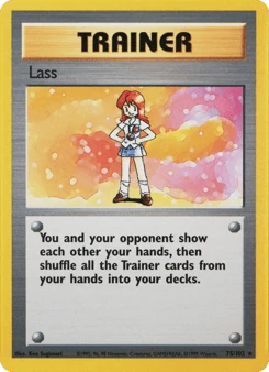 Most Valuable 1st Edition Pokémon Cards — Lass