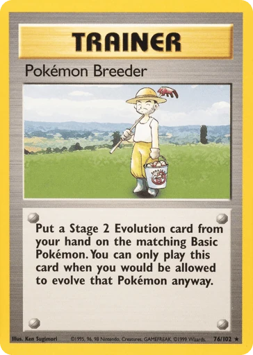 Pokémon Breeder — Base #76