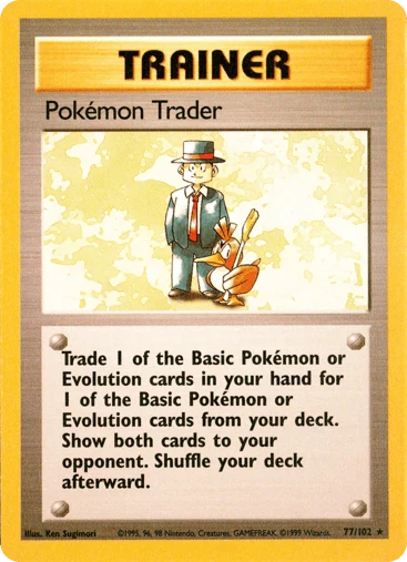 Pokémon Trader — Base #77
