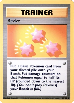 Shadowless Pokémon Cards — Revive