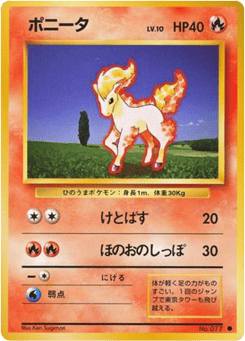 Japanese Ponyta (ポニータ)