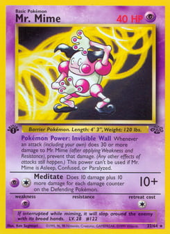 Mr. Mime Jungle #22