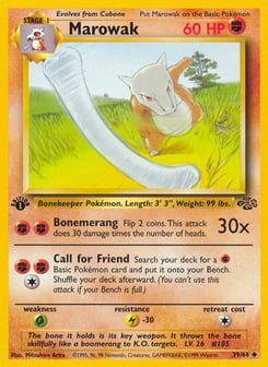Marowak Jungle #39