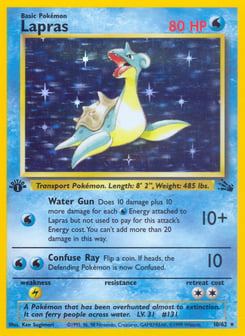 Lapras Fossil #10