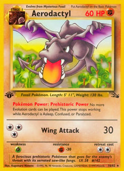 Aerodactyl Fossil #16