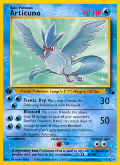 Articuno Fossil #17