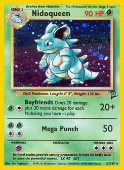 Nidoqueen Base Set 2 #12