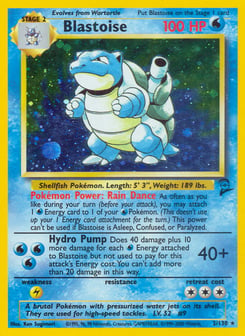 Blastoise Base Set 2 #2