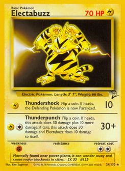 Electabuzz Base Set 2 #24