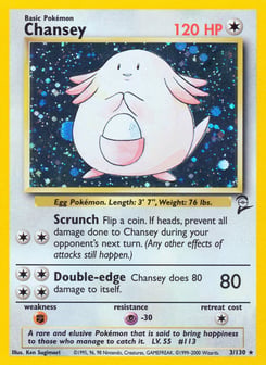 Chansey Base Set 2 #3