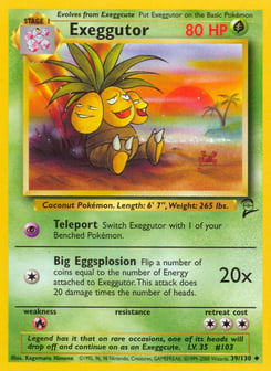 Exeggutor Base Set 2 #39