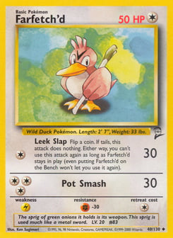 Farfetch'd Base Set 2 #40