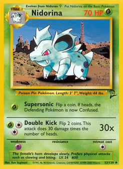Nidorina Base Set 2 #53