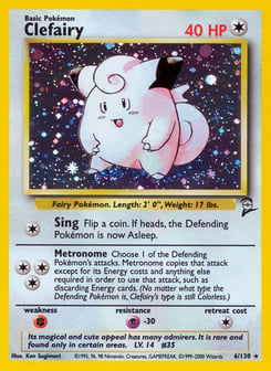 Clefairy Base Set 2 #6