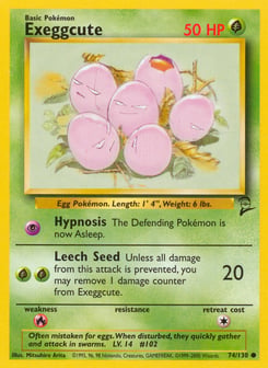 Exeggcute Base Set 2 #74