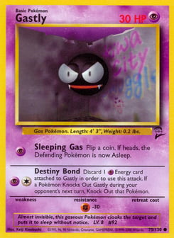 Gastly Base Set 2 #75