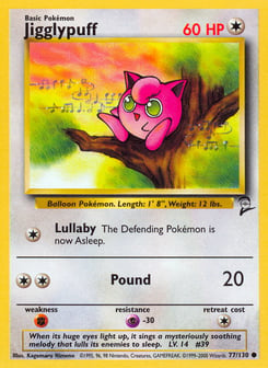 Jigglypuff Base Set 2 #77