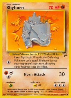 Rhyhorn Base Set 2 #90