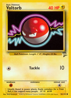 Voltorb Base Set 2 #98