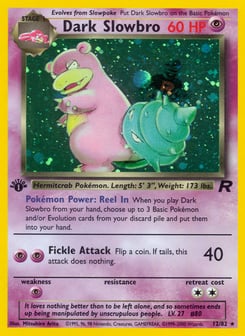 Dark Slowbro Team Rocket #12
