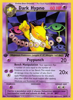 Dark Hypno Team Rocket #26