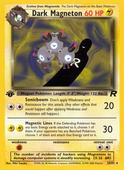 Dark Magneton Team Rocket #28