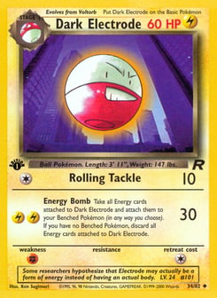 Dark Electrode Team Rocket #34