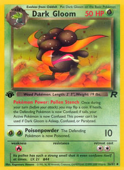 Dark Gloom Team Rocket #36