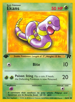 Ekans Team Rocket #56