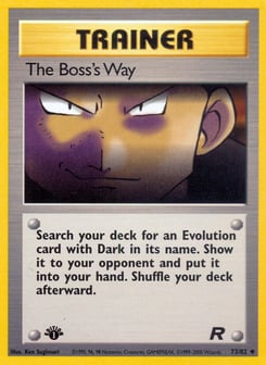 The Boss's Way Team Rocket #73