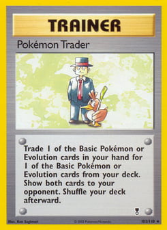 Pokémon Trader Legendary Collection #103