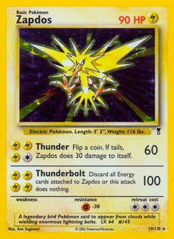 Zapdos Legendary Collection #19