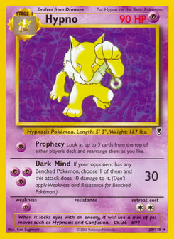 Hypno Legendary Collection #25