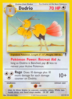 Dodrio Legendary Collection #41