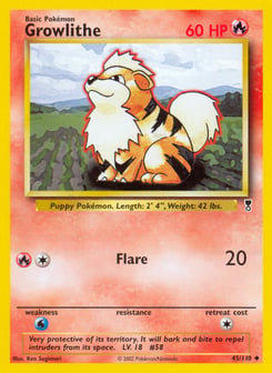 Growlithe Legendary Collection #45