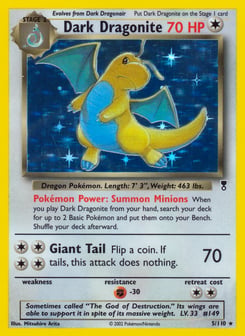 Dark Dragonite Legendary Collection #5