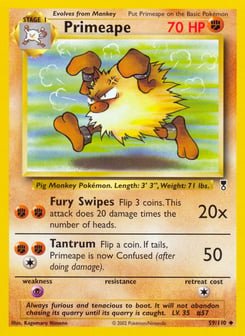Primeape Legendary Collection #59
