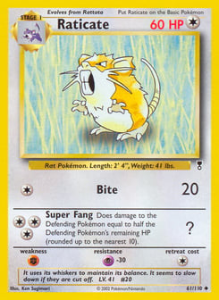 Raticate Legendary Collection #61