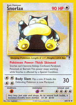 Snorlax Legendary Collection #64