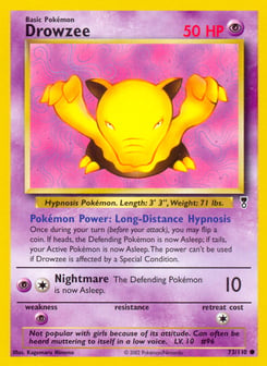 Drowzee Legendary Collection #73