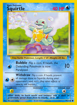Squirtle Legendary Collection #95