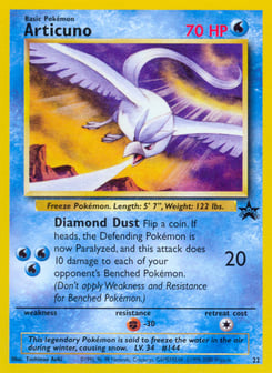 Articuno Wizards Black Star Promos #22