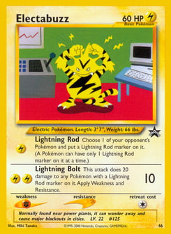 Electabuzz Wizards Black Star Promos #46